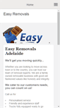 Mobile Screenshot of easyremovals.net